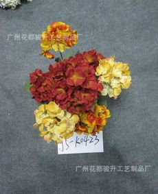 专业塑料花与丝花生产批发 厂家直销，质量与颜值并存