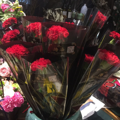 教师节礼品花卉销售新风尚 送票与康乃馨的温馨结合